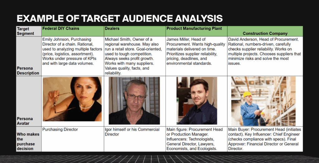 Target Audience Analysis