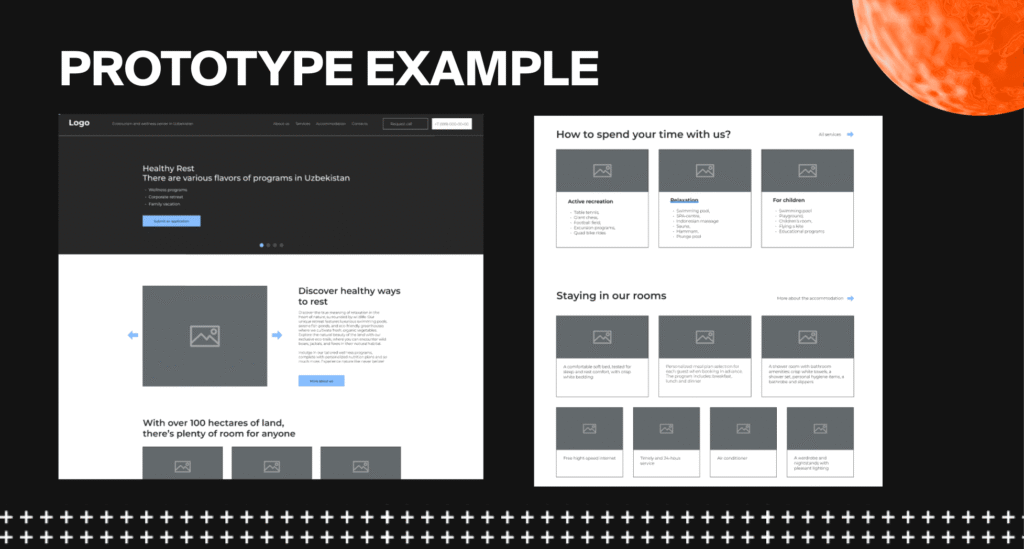 prototype website